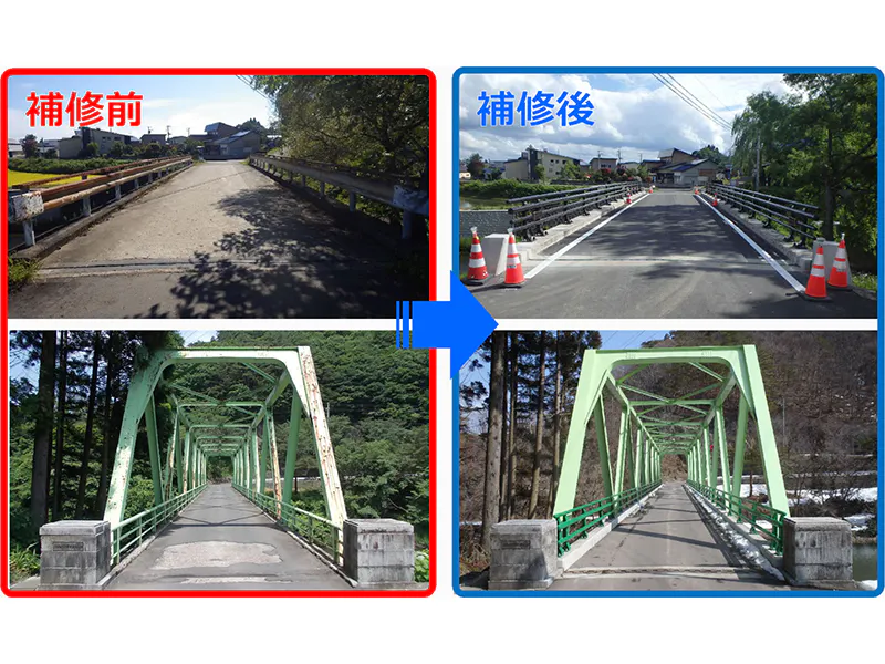 老朽化橋梁の補修設計