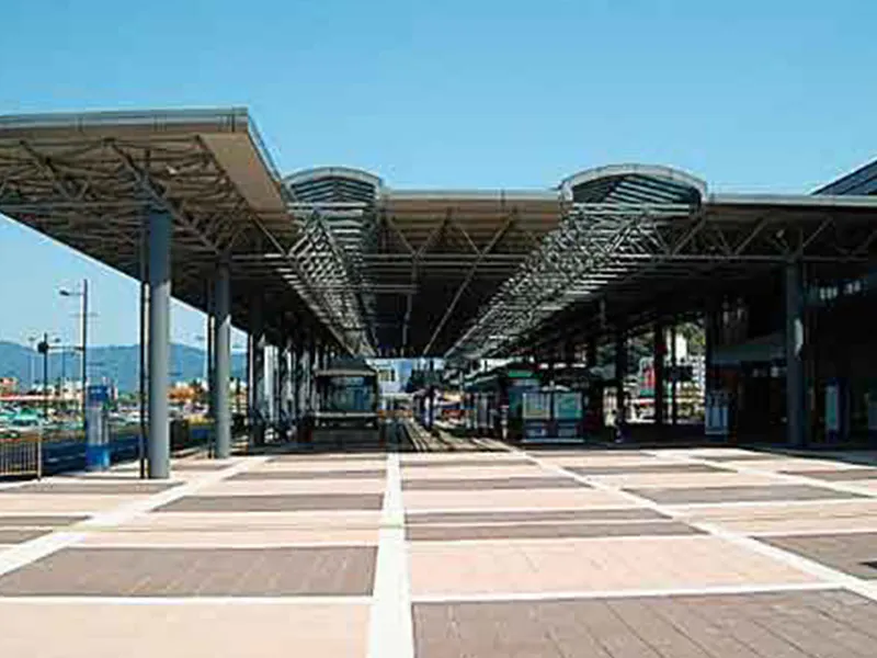 【駅前広場】宇品港の交通広場設計(広島県内)
