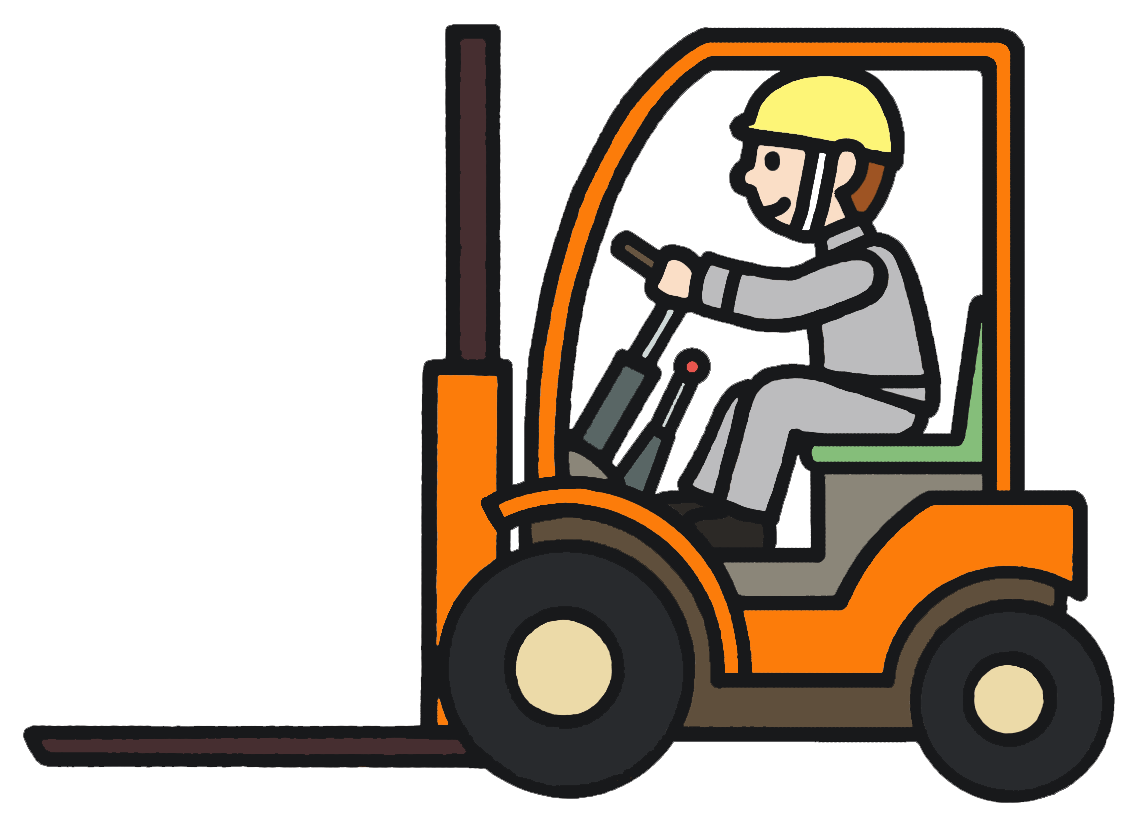 ≪寮完備・月収30万円・派遣社員≫機械系工場でのフォーク・運搬 日勤