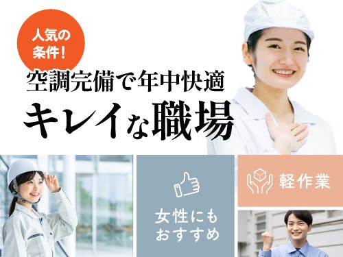 ≪寮完備・月収29.5万円・派遣社員≫製紙系工場での軽作業・ピッ...