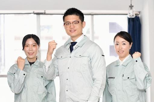 誰でも出来る簡単な製造補助のお仕事！！空調完備で、一年を通して一定の室温です。
