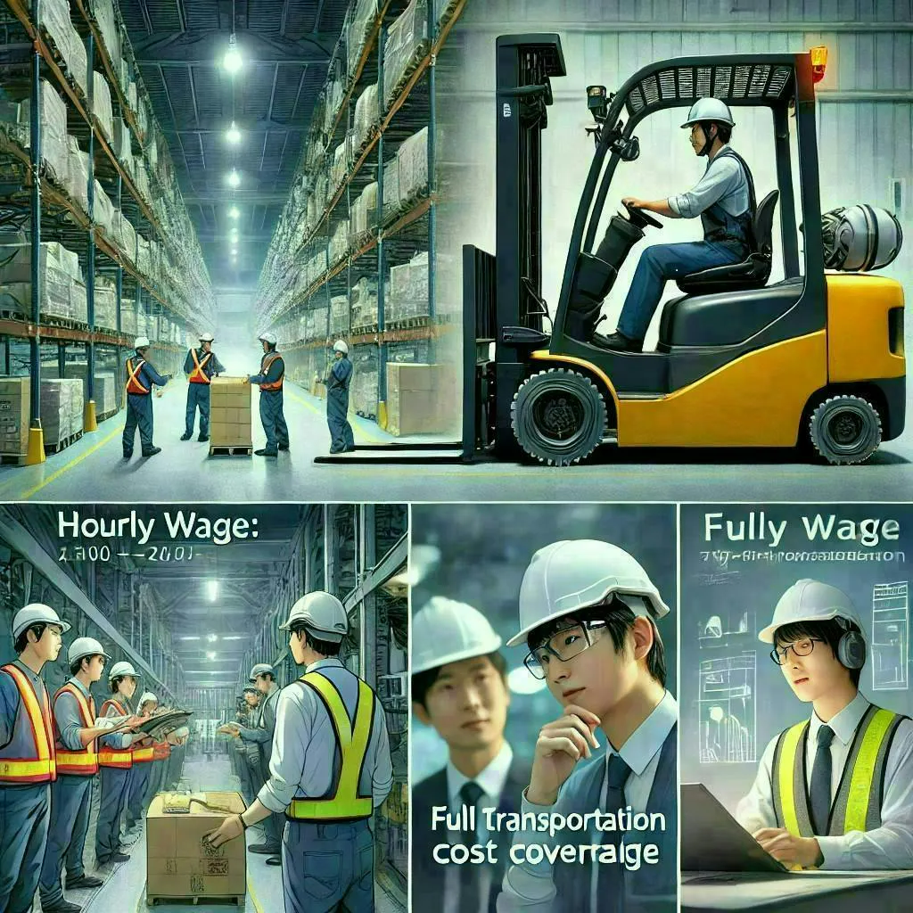 月収34万以上可能！即入寮可能【フォークリフトオペレーター】寮費補助あり！
