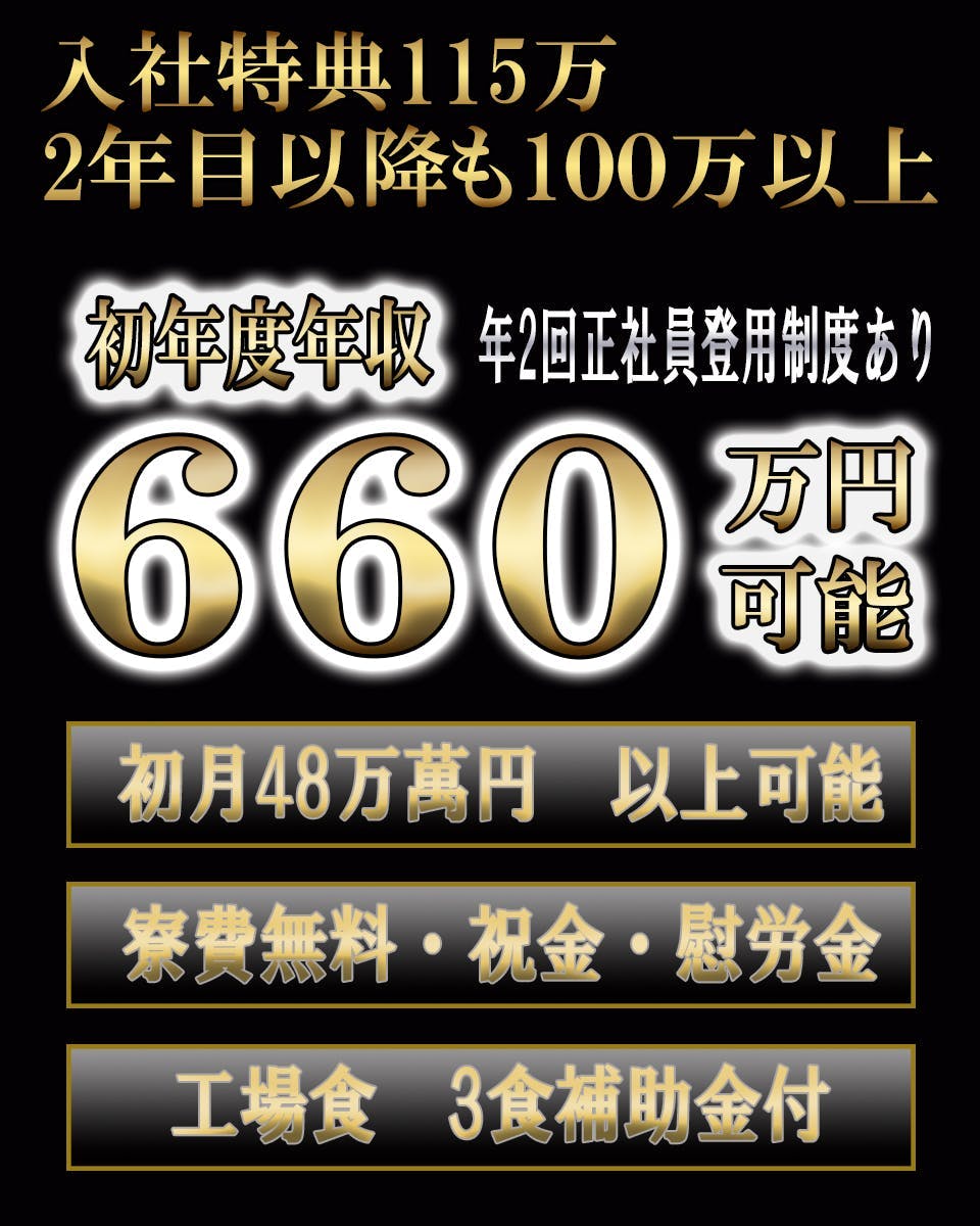≪寮無料・月収48万円・派遣社員≫自動車系工場での組立・機械操作...