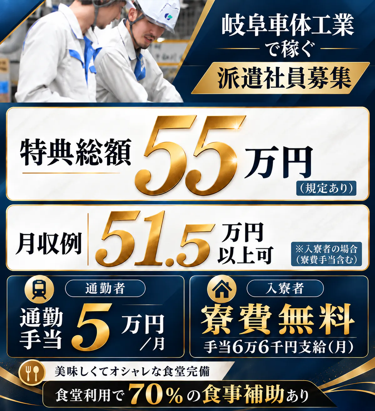 ≪寮無料・月収51.5万円・派遣社員≫自動車系工場での機械操作・...