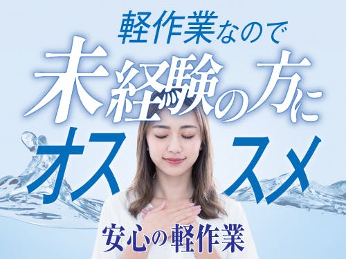 ≪月収23.5万円・派遣社員≫自動車系工場での軽作業・ピッキング...