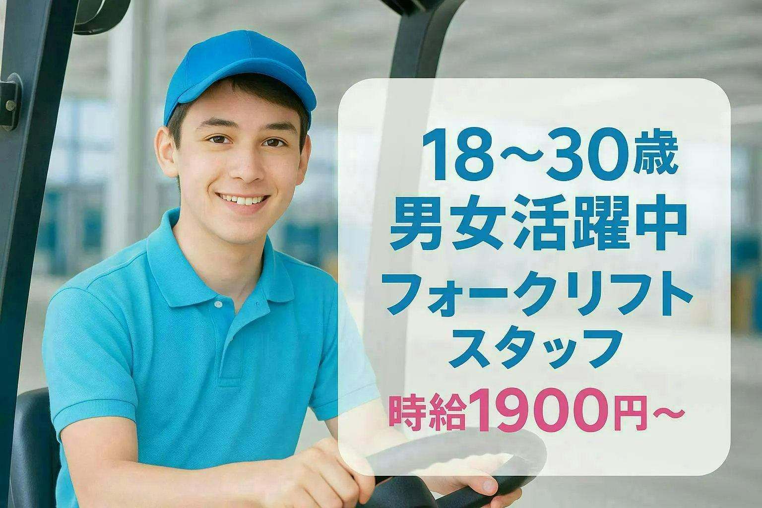 【時給1900円×月収34万円以上可】費＆赴任旅費全額支給｜フォークリフト×自動車部品の運搬・機械オペ｜2交替｜土日休み｜20～30代活躍中｜藤沢市