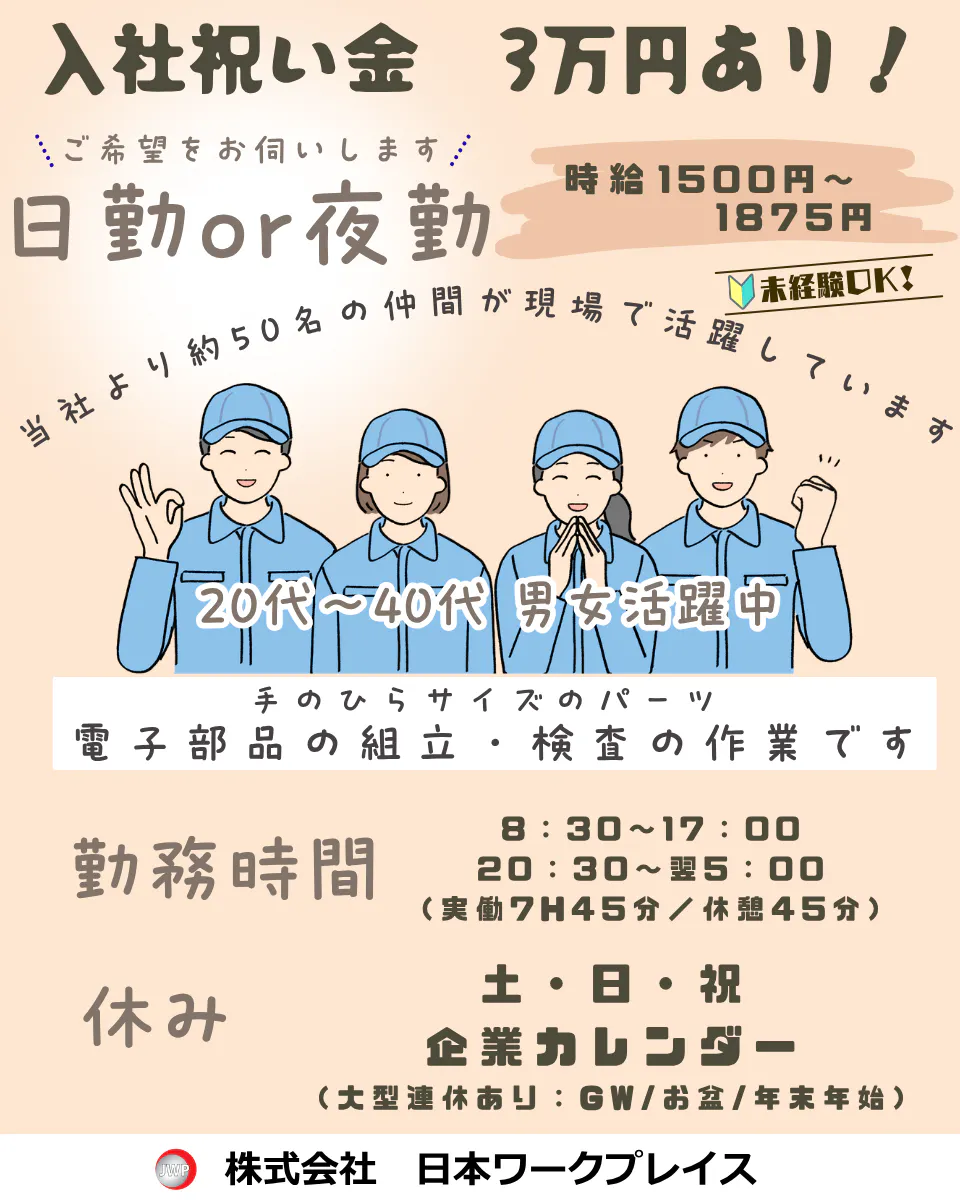 アルバイトイメージ画像