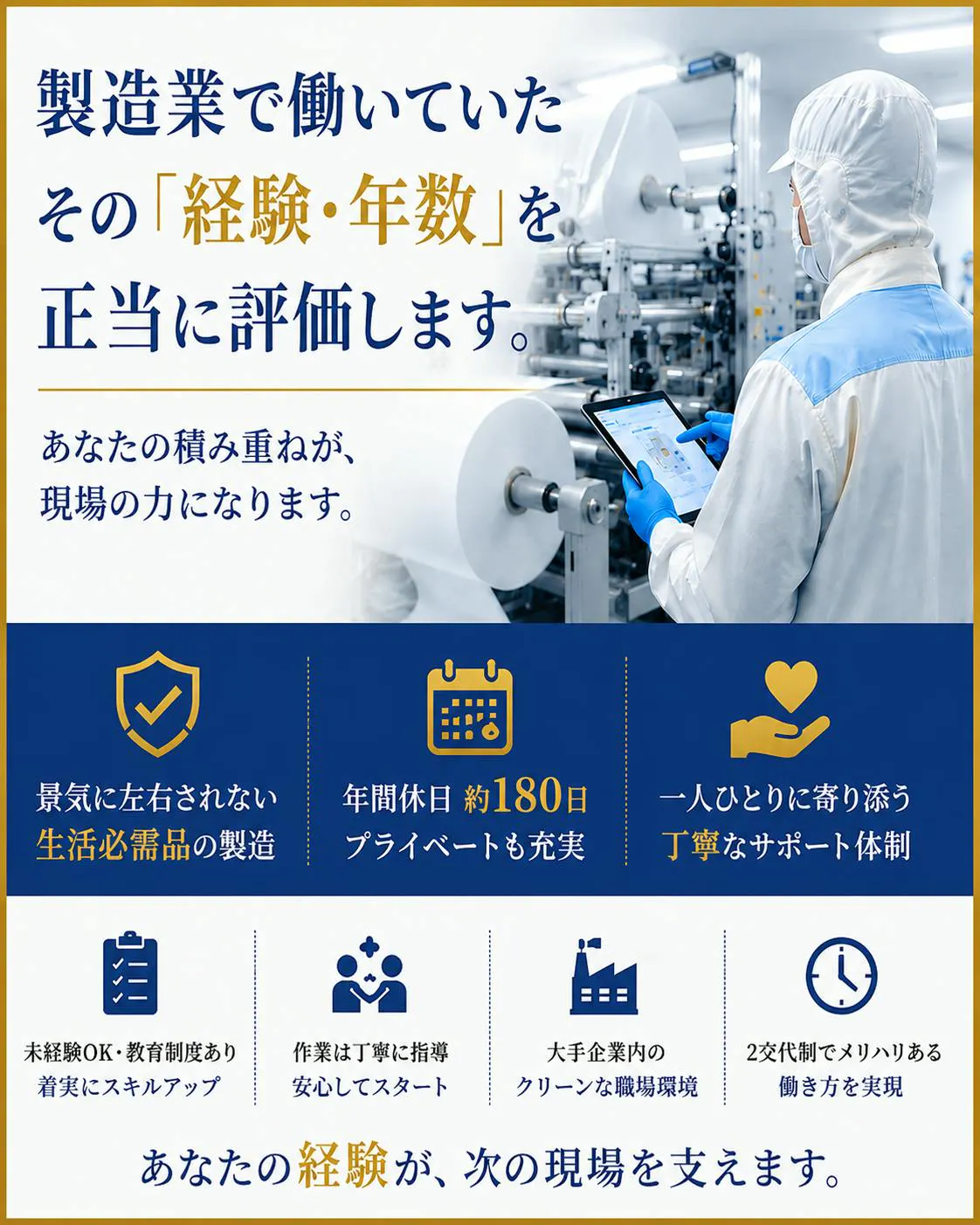 ≪寮完備・月収22万円・派遣社員≫製紙系工場での機械操作・製造オ...