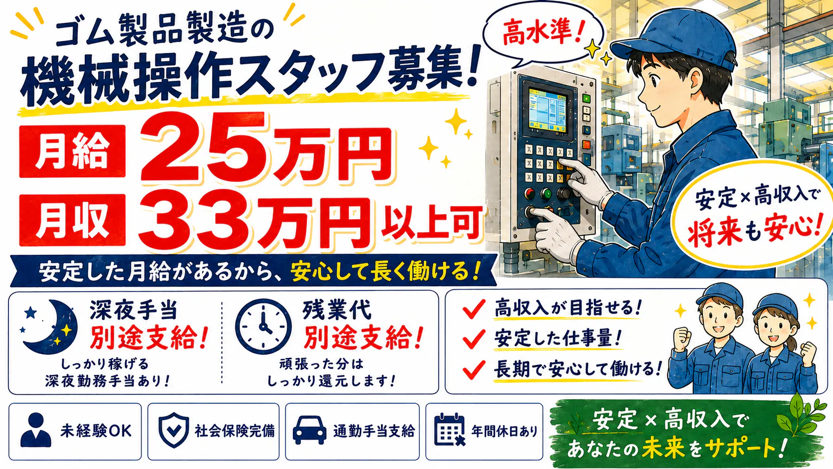 機械操作・製造補助/自動車やバイク部品