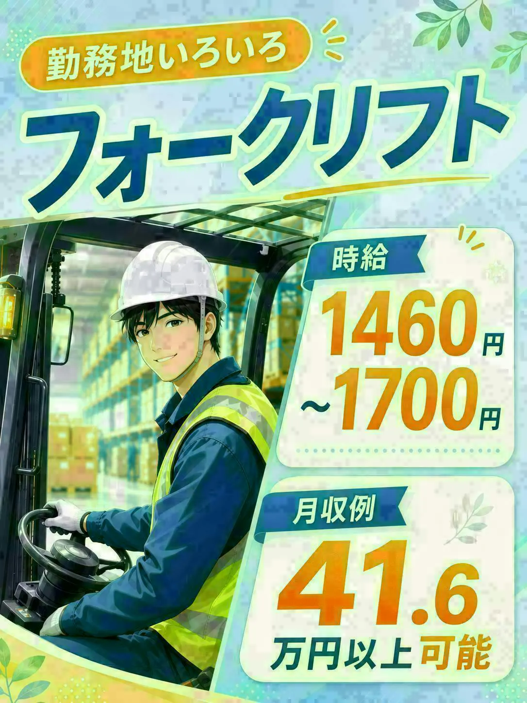 ≪寮無料・月収42万円・派遣社員≫自動車系工場でのクレーン・フォ...
