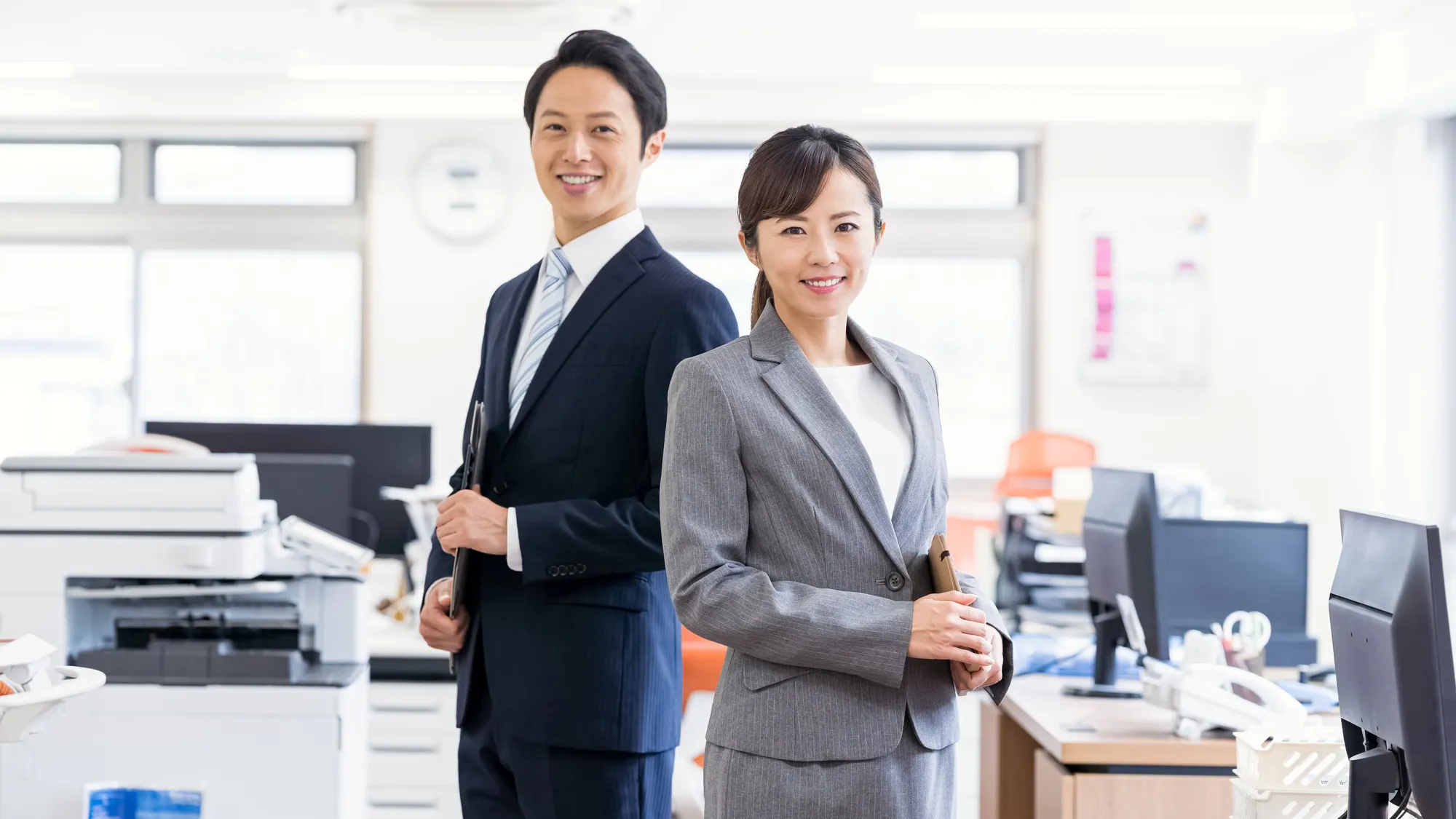 安定の大手企業で働く