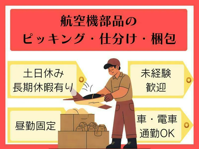 ≪月収27万円・派遣社員≫機械系工場での軽作業・ピッキング 日勤