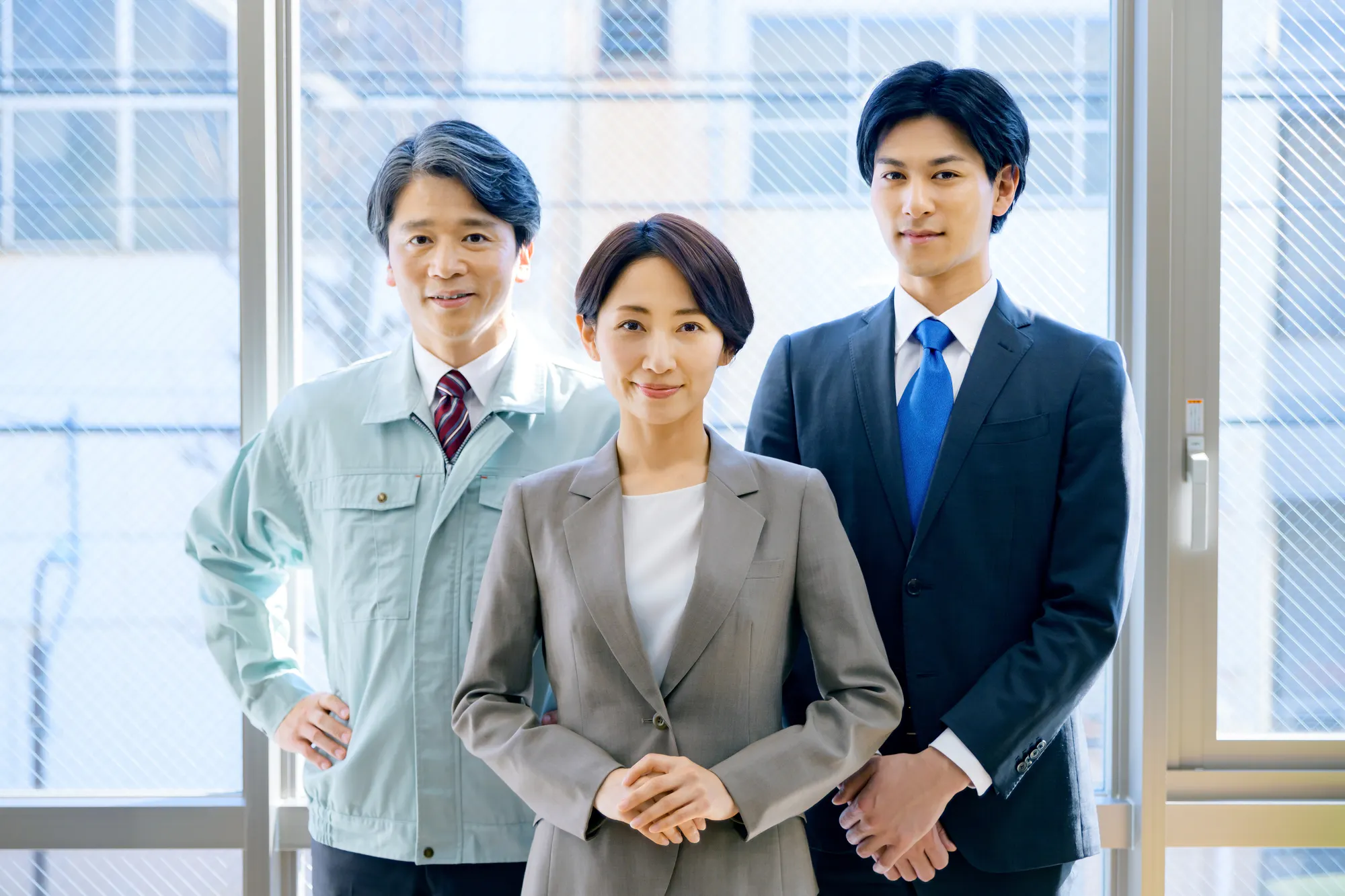安定の大手企業で働く