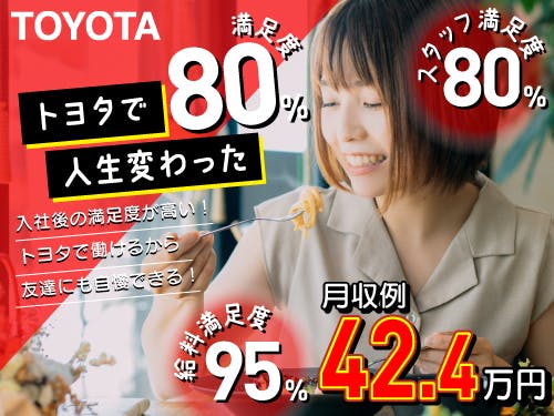 ≪寮無料・月収42万円・派遣社員≫自動車系工場での検査・検品 交替制