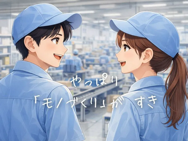 大手お菓子メーカーでお菓子作りから出荷まで！甘い香りに包まれて、毎日お仕事ができます◎