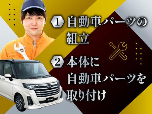 自動車の組立・目視検査
