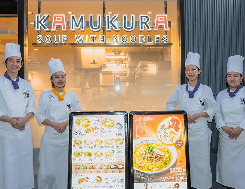 女性にも人気のラーメン店『どうとんぼり神座』で店長に☆
