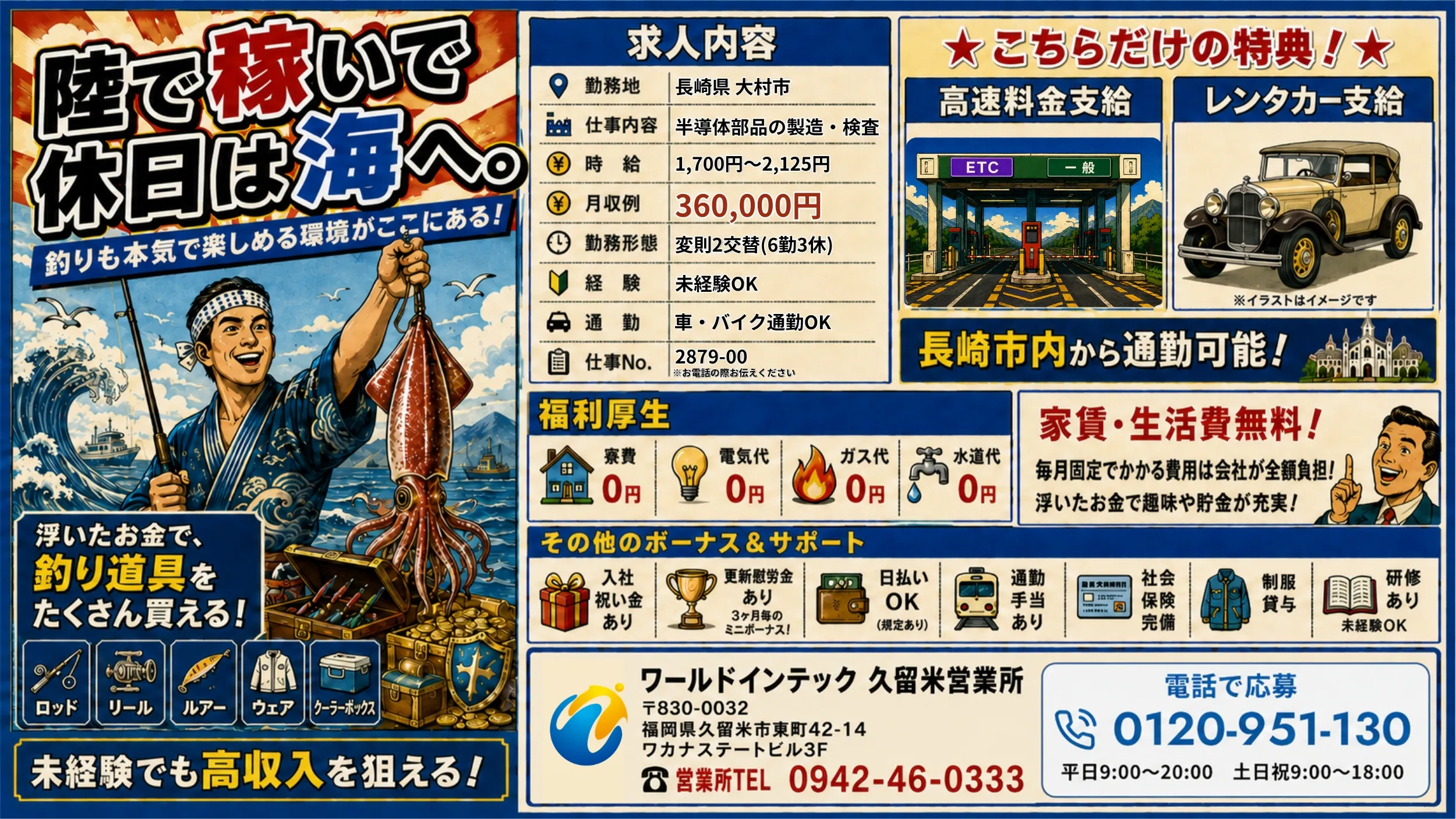 ☆充実の支援制度☆