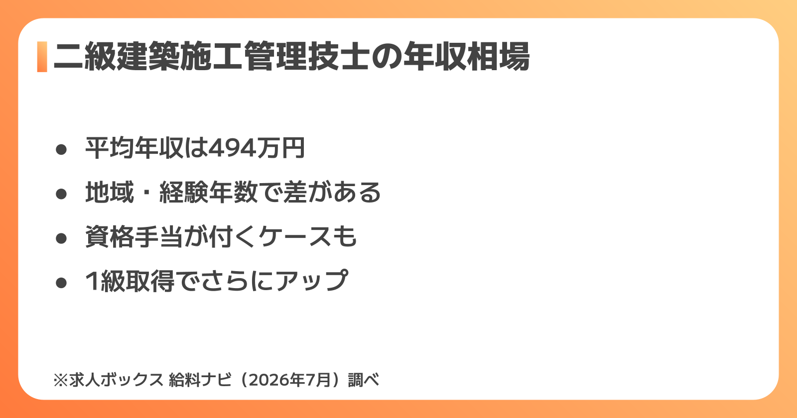 年収・待遇のリアル
