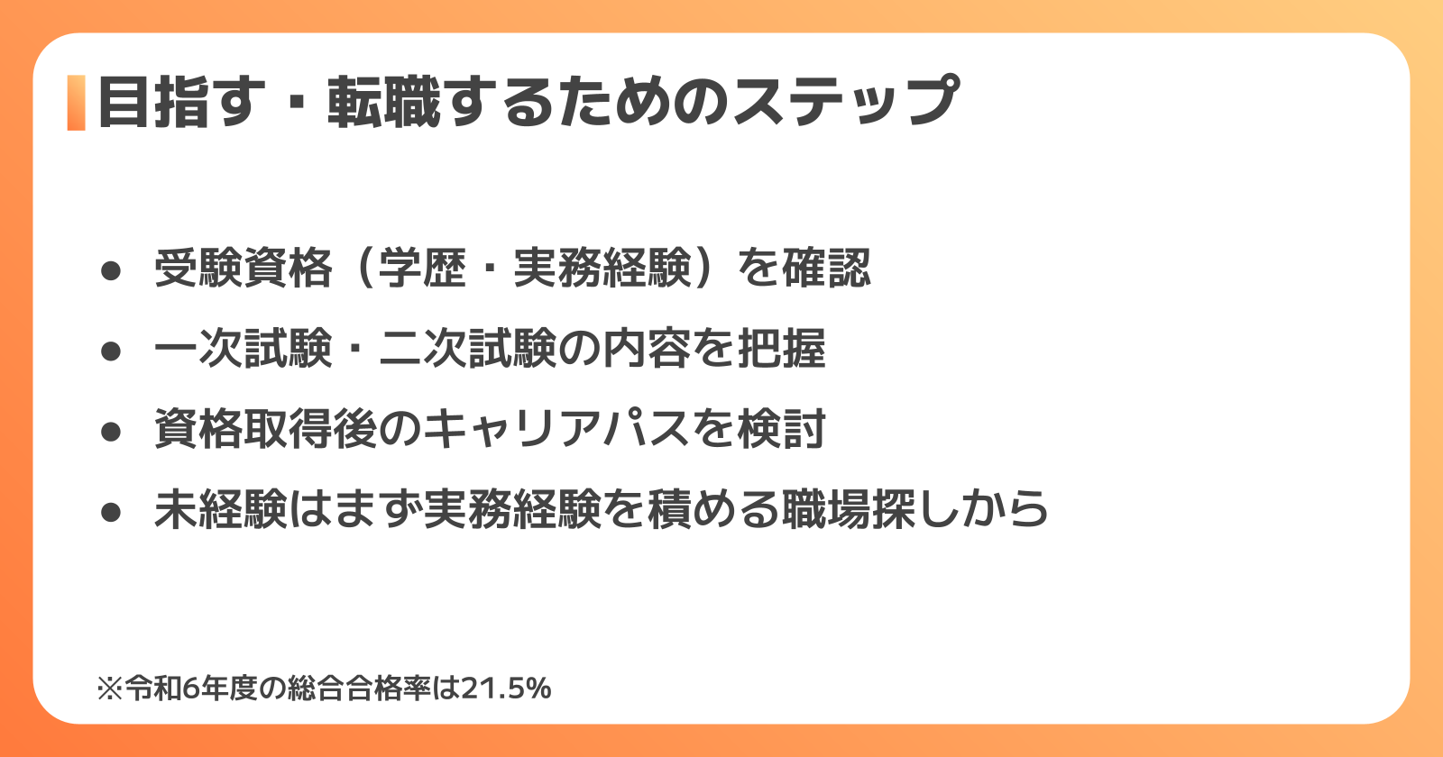 建築設備士を目指すステップ
