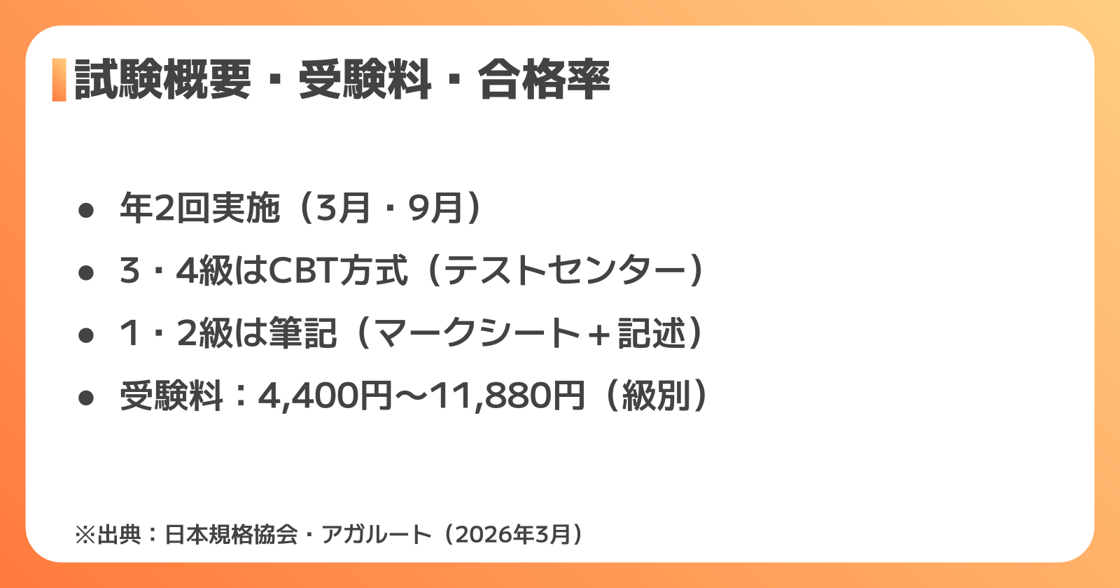 QC検定の試験概要と受験の流れ
