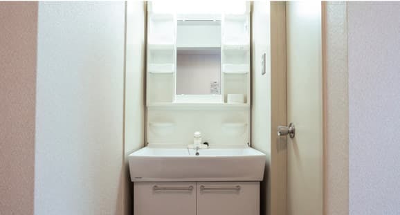 トヨタ期間工の寮の洗面所