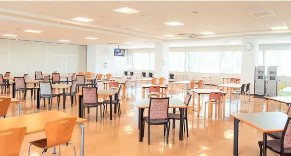 トヨタ期間工の寮の食堂